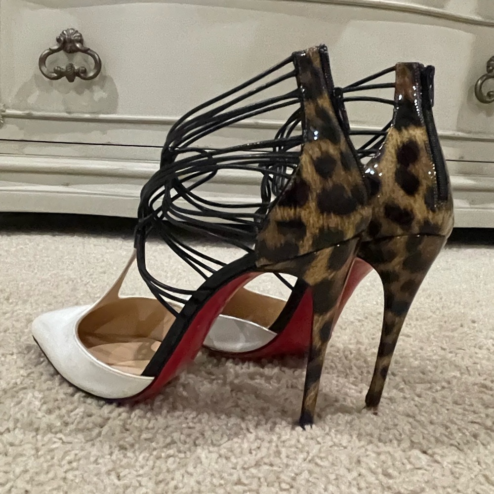 Christian Louboutin Confusa Heels Sz 37.5 - Picture 11 of 16
